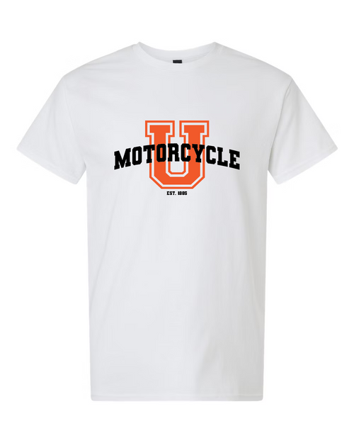 Motorcycle U - White